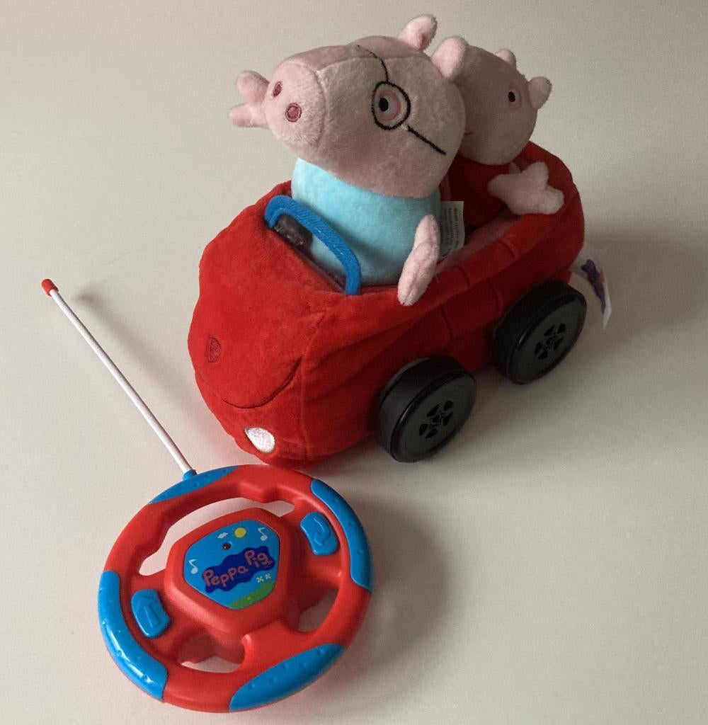 Ma première voiture  "PEPPA PIG" - RC télécommandée, Kinderen en Baby's, Speelgoed |Speelgoedvoertuigen, Gebruikt, Afstandsbediening
