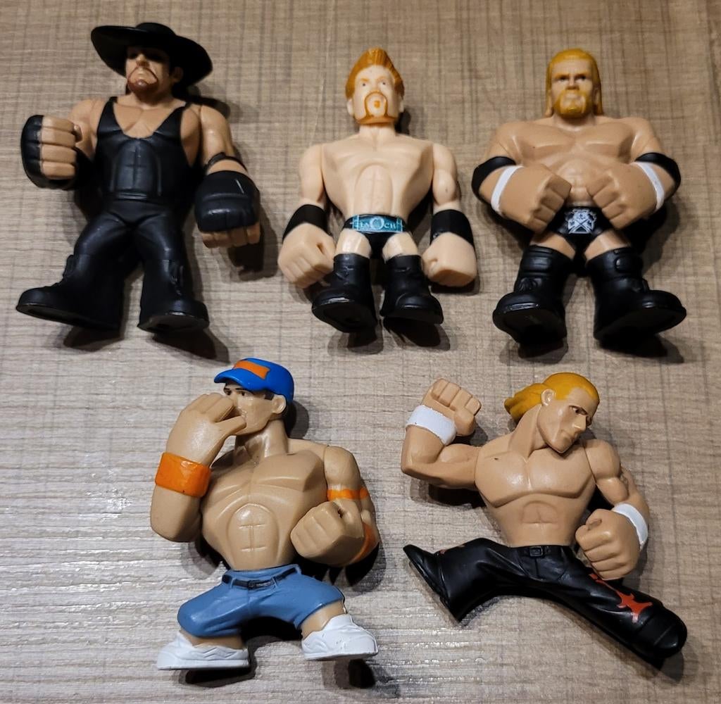 5 verzamelfiguren: reeks WWE Wrestling (2010), Enlèvement ou Envoi, Comme neuf