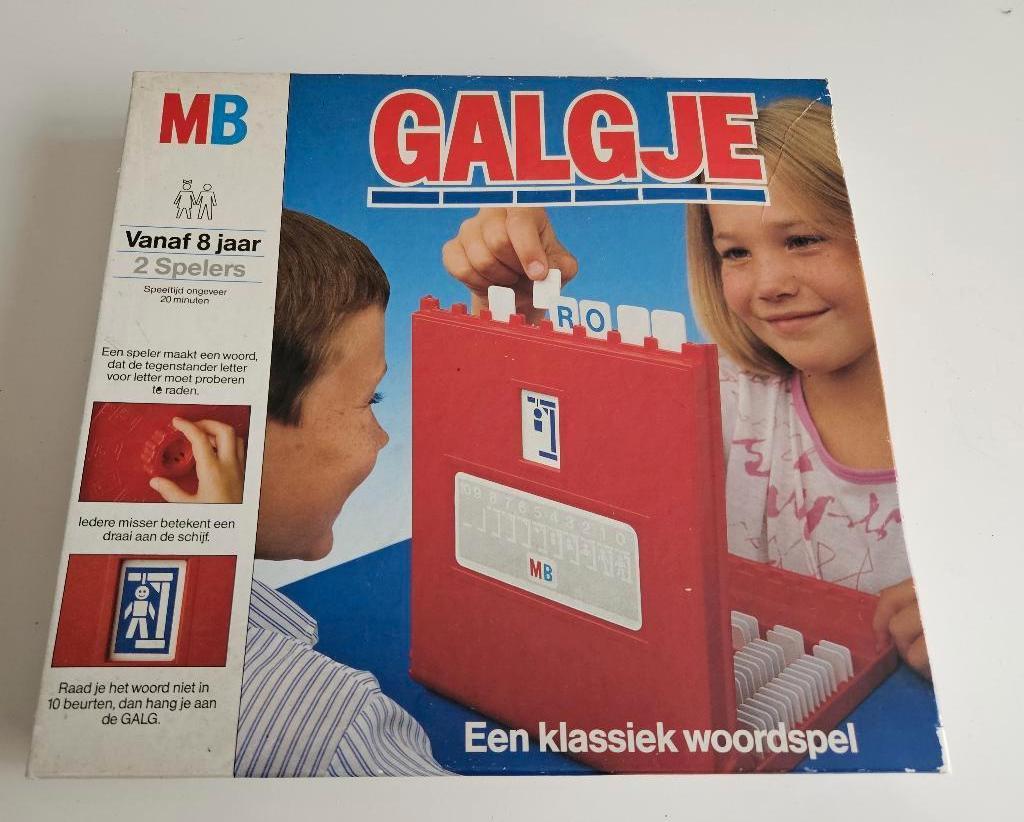 Galgje, Ophalen of Verzenden, Gebruikt, MB spelen