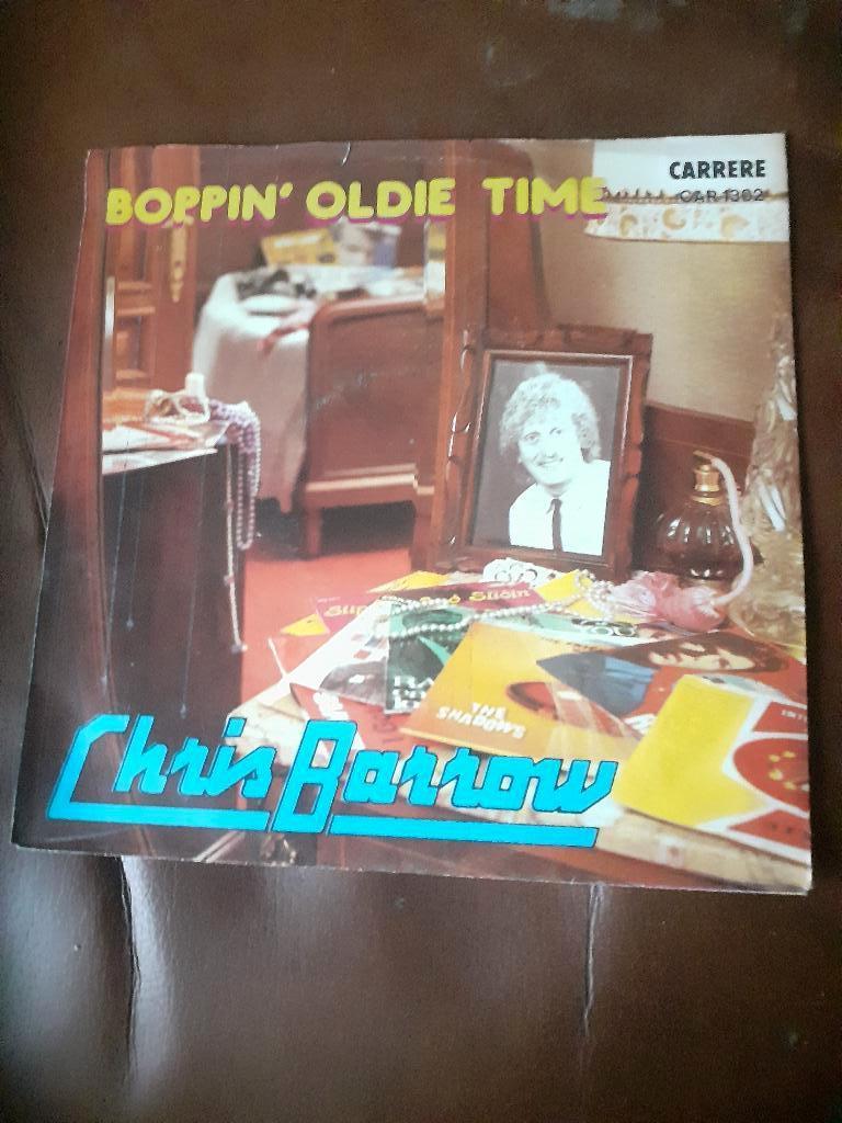45T Chris Barrow : Boppin' oldie time (Belpop), Ophalen of Verzenden