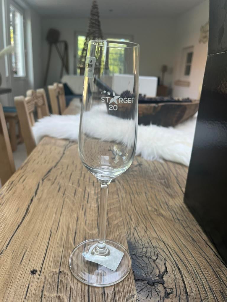 Bohemia Starget kristal champagne glazen, Ophalen, Nieuw