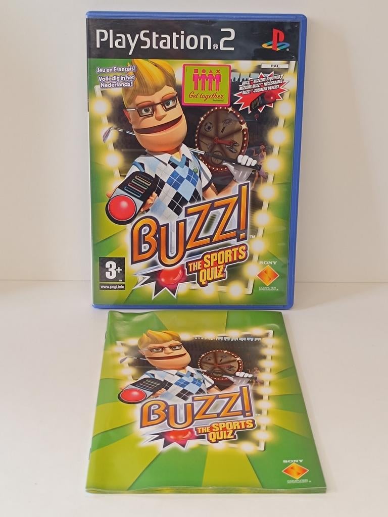 Ps2 Buzz The Sports Quiz, Enlèvement ou Envoi, Comme neuf