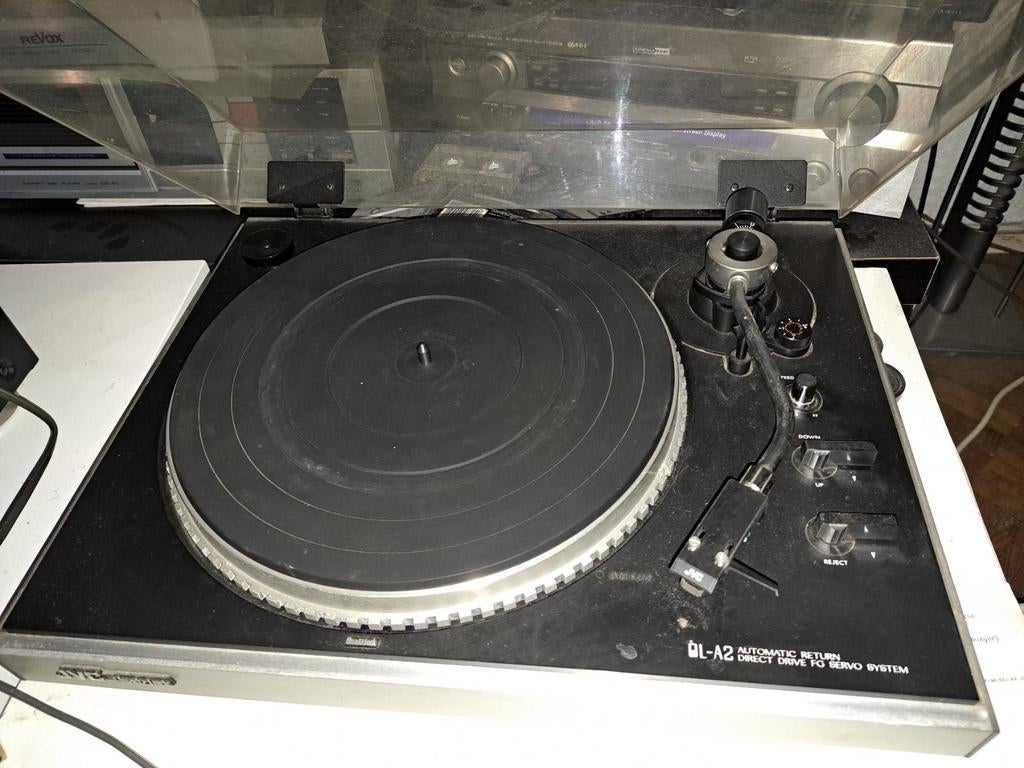 Jvc draaitafel QL A2 DIRECT DRIVE SERVOSYSTEEM 1981 QUARTZ L, Ophalen, Zo goed als nieuw