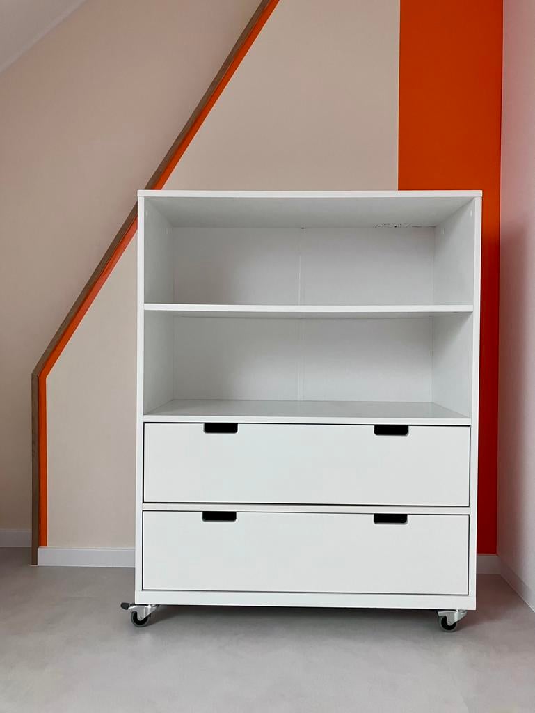 Commode Bopita, roulettes, chambre bébé, enfant, Enfants & Bébés, 105 cm ou plus, Enlèvement, Utilisé, 75 à 100 cm