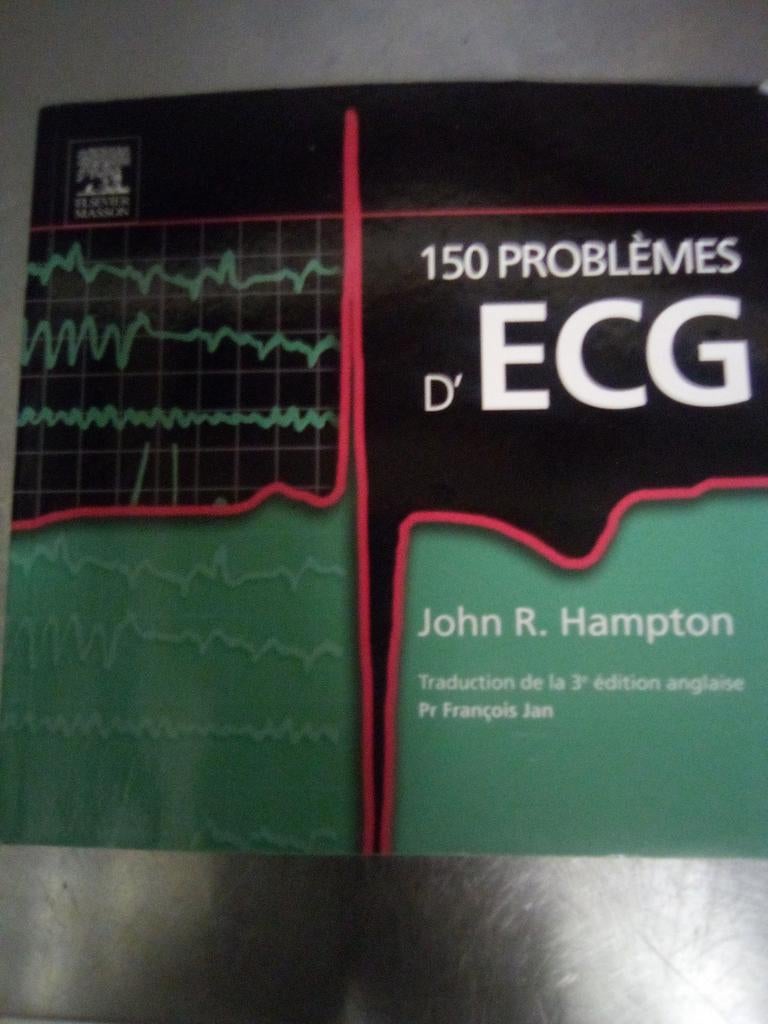 150 problème D'ECG ISBN 9782810101498, Enlèvement ou Envoi