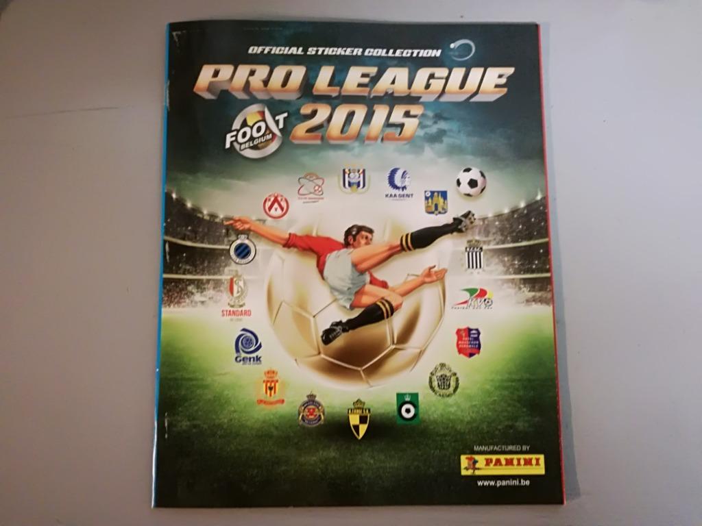 Album Panini Pro League 2015 blanco, Verzamelen, Ophalen of Verzenden, Nieuw