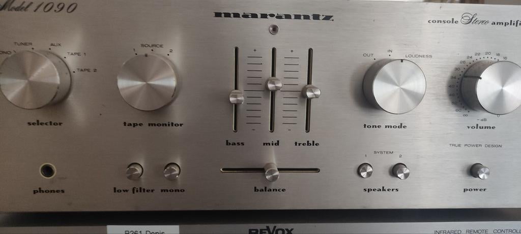 MARANTZ 1090 VINTAGE TIP TOP, Enlèvement, Comme neuf
