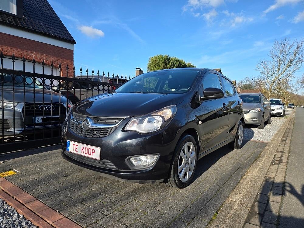 Opel Karl 1.0i, Voorwielaandrijving, Stof, Electronic Stability Program (ESP), Zwart