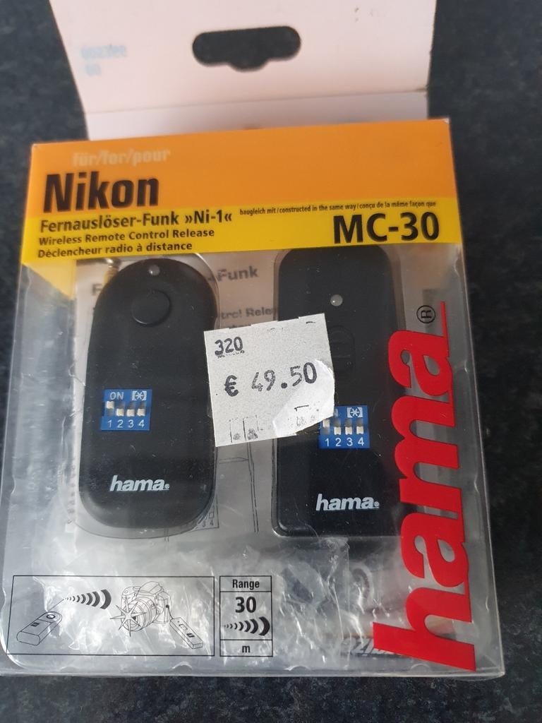 NIKON afstandsontspanner, Ophalen of Verzenden, Nieuw
