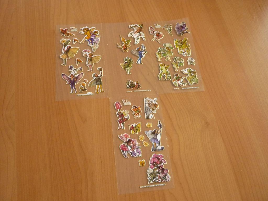 Lot van DIY elfjes elfen stickers Flower fairies, Verzamelen, Ophalen of Verzenden