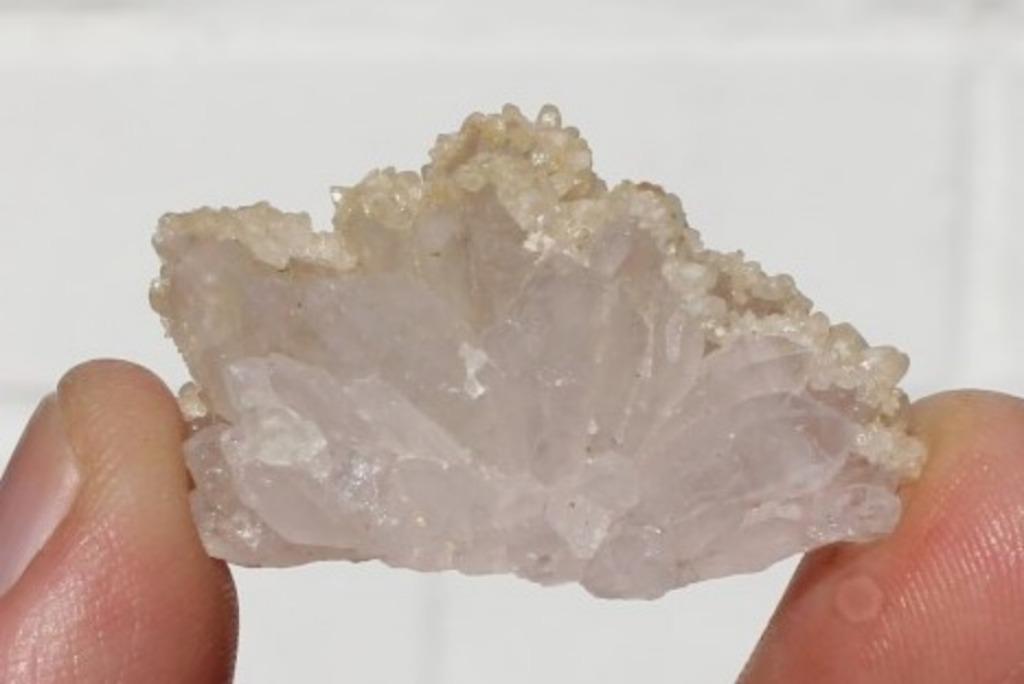 KWARTS met SIDERIET uit Erongo in NAMIBIE, Ophalen of Verzenden, Mineraal
