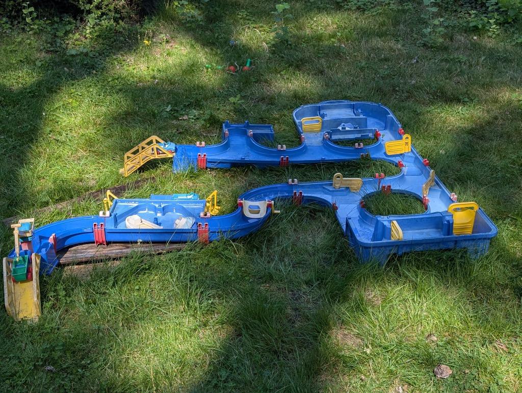 Aquaplay waterbaan plus kasteel, Kinderen en Baby's, Ophalen, Gebruikt