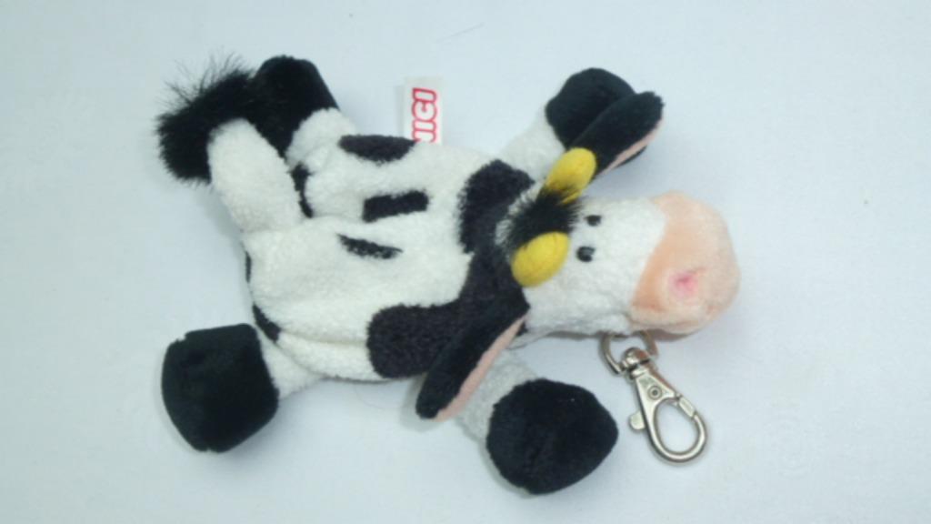 sleutelhanger koe Nici zakje met rits met sleutelhanger, Verzamelen, Ophalen of Verzenden, Zo goed als nieuw, Dier of Natuur