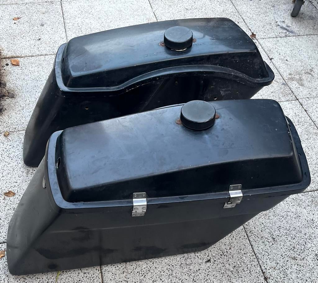 Harley Davidson police koffers, Verzenden, Gebruikt