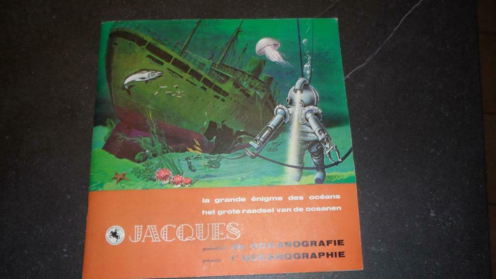 Jacques(oceanen), Verzamelen, Ophalen of Verzenden, Gebruikt, Natuur, Prent