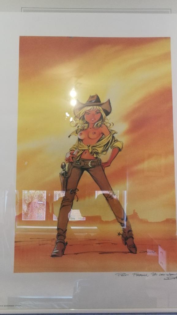 Sérigraphie Dany, Une BD, Enlèvement ou Envoi, Comme neuf