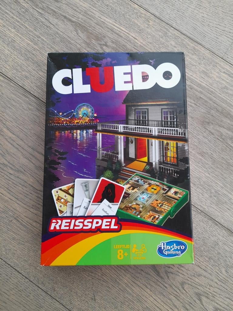 Cluedo reisspel - Hasbro Gaming - nieuwstaat, Hobby en Vrije tijd, Gezelschapsspellen | Kaartspellen, Zo goed als nieuw, Ophalen of Verzenden
