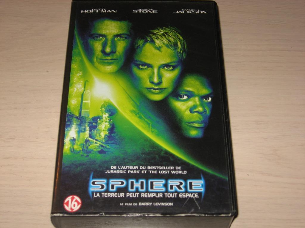 K7 VHS Sphere, Cd's en Dvd's, VHS | Film, Ophalen of Verzenden, Zo goed als nieuw, Science Fiction en Fantasy