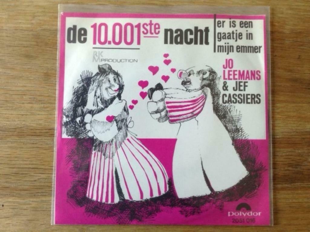 single jo leemans & jef casiers, Ophalen of Verzenden, 7 inch, Nederlandstalig, Single