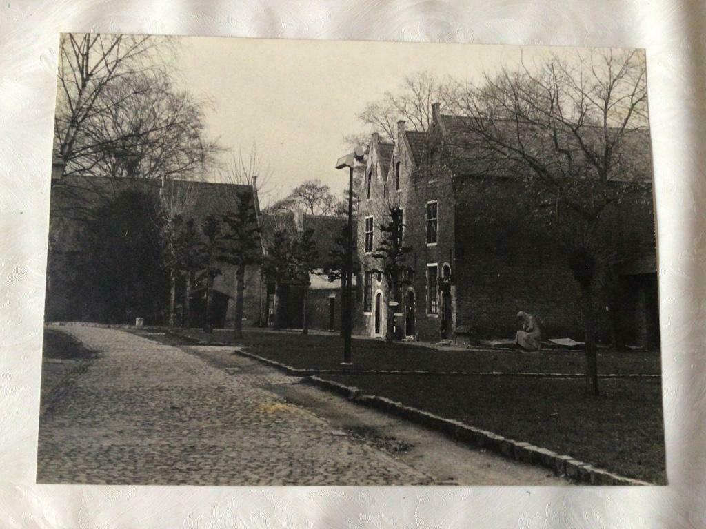 Oude foto begijnhof Diest erfgoed Diest, Ophalen of Verzenden