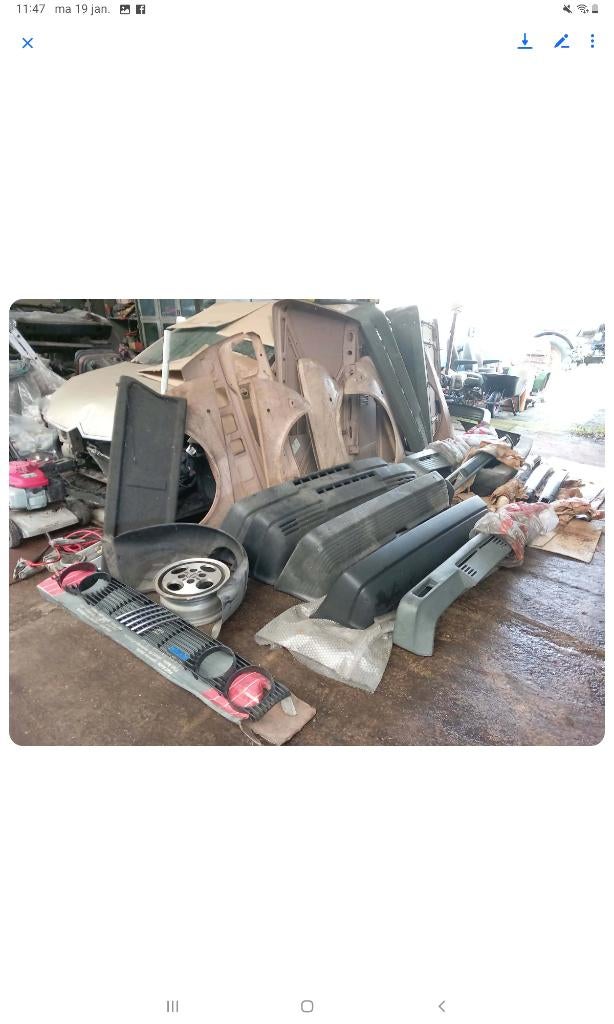 Pièces Fiat pour voitures anciennes à vendre (d'origine), Neuf, Pare-chocs, Enlèvement, Fiat