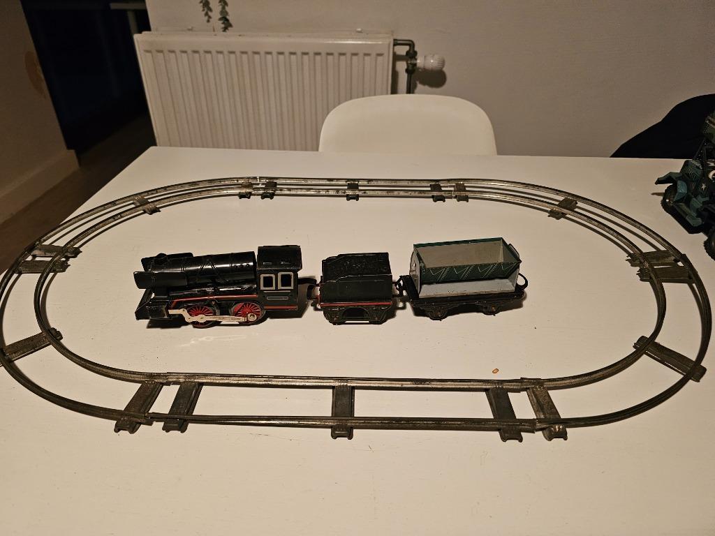 Blikken trein antiek, Ophalen of Verzenden