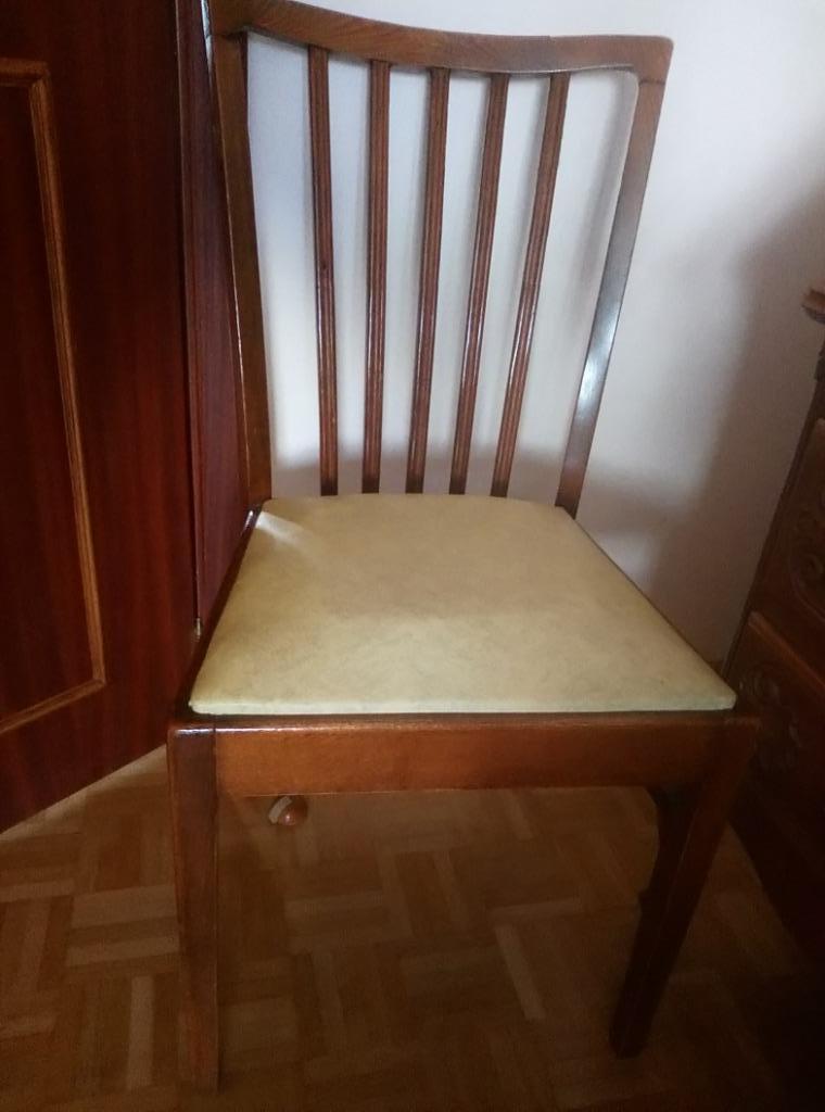 Chaise vintage, Enlèvement