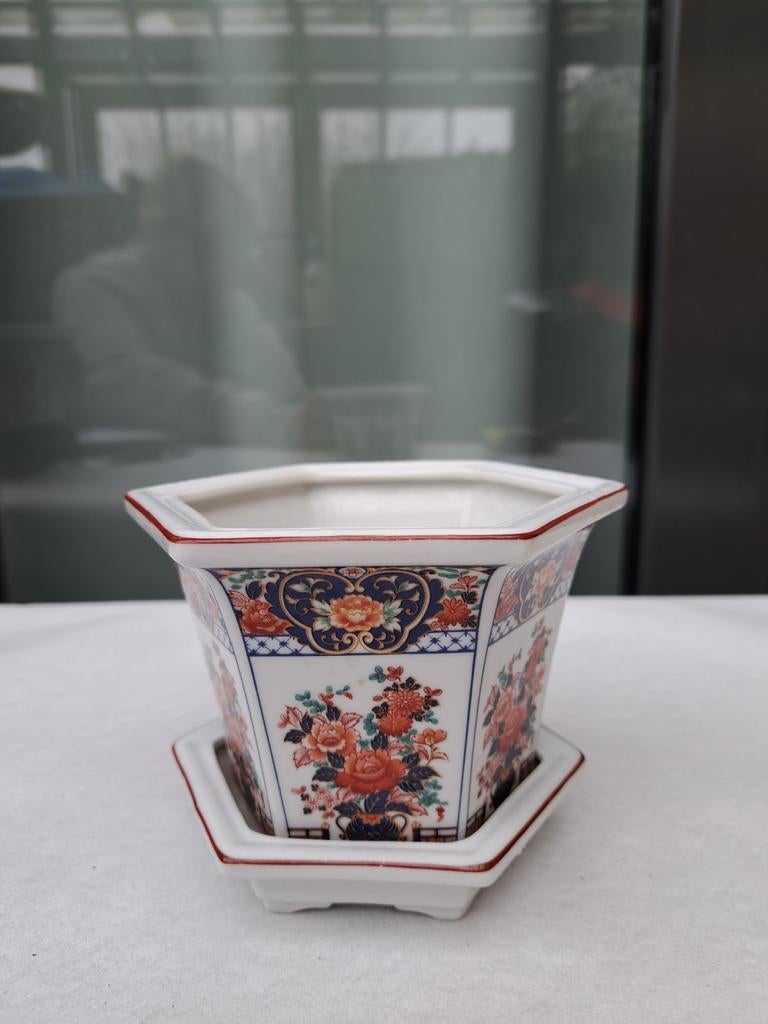 kleine Imari cachepot, Antiek en Kunst, Ophalen