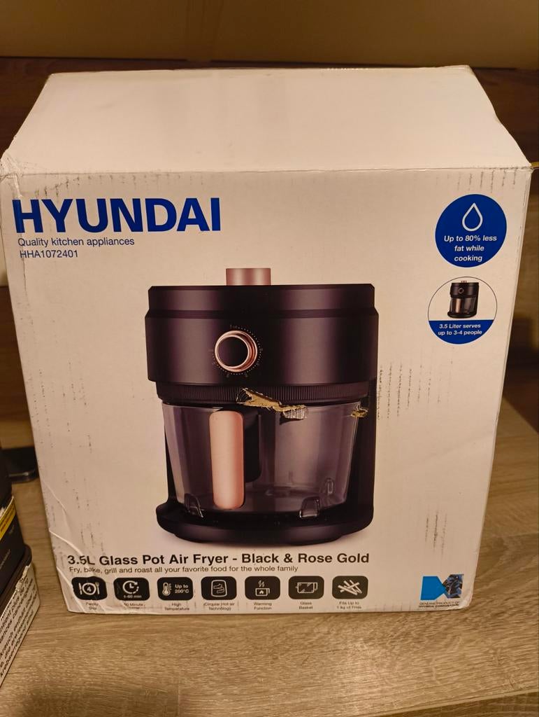 Hyundai airfryes, Ophalen of Verzenden, Nieuw
