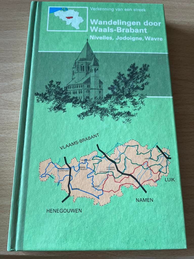 Wandelingen door Waals-Brabant, Boeken, Kinderboeken | Jeugd | onder 10 jaar, Ophalen of Verzenden, Zo goed als nieuw