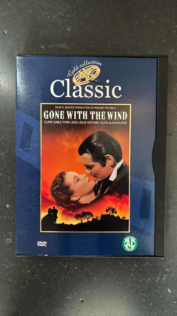 Gone with the Wind - Gable, Leigh, Howard,…, Cd's en Dvd's, Ophalen of Verzenden, Zo goed als nieuw