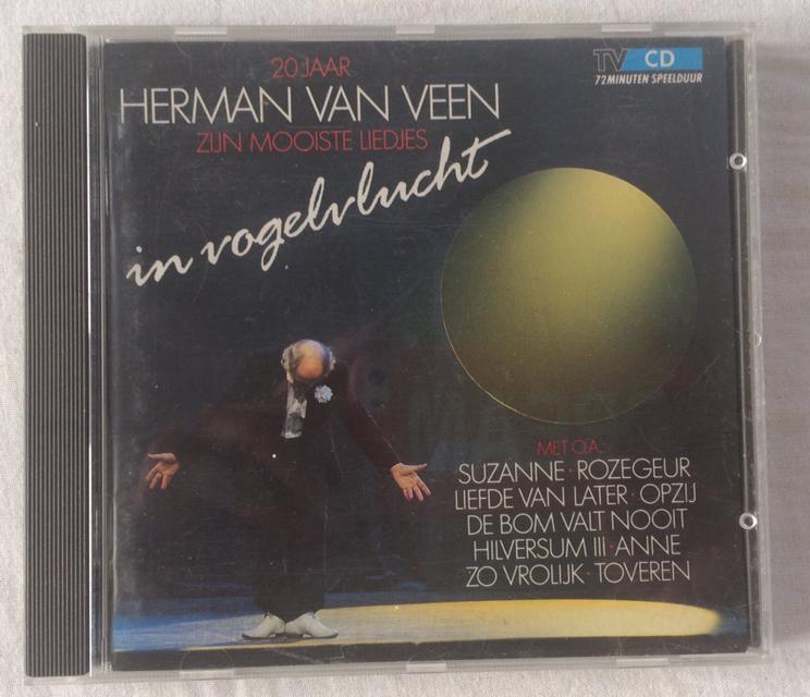CD Herman van Veen in vogelvlucht 20 jaar mooiste liedjes, Ophalen of Verzenden, Gebruikt, Overige genres