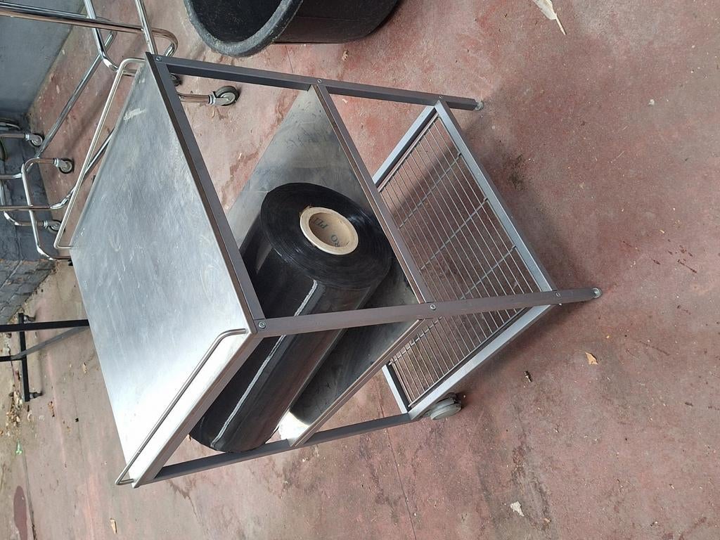 Tafel met wielen, inox bladen., Zakelijke goederen, Ophalen
