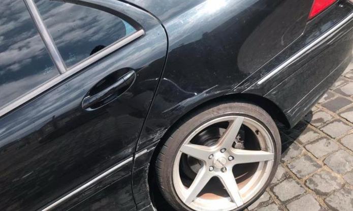 W203 C klasse velgen 18”, Auto-onderdelen, Ophalen, 18 inch, Band(en)