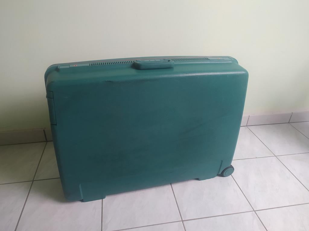 Valise rigide Delsey vintage, Enlèvement, Comme neuf, Clé