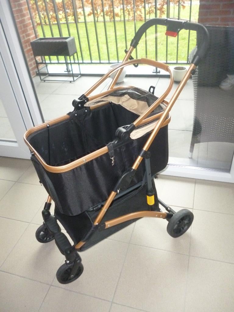 Moderne 3-in-1 hondenkinderwagen, Ophalen, Zo goed als nieuw