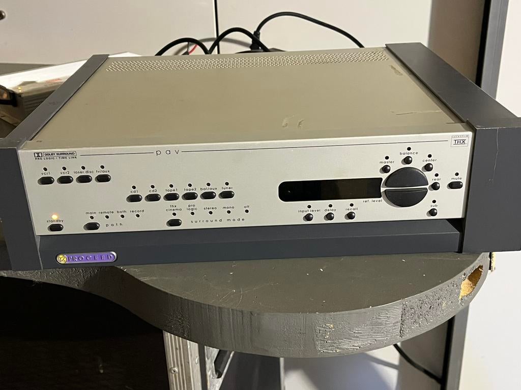 Proceed pav, Audio, Tv en Foto, Versterkers en Ontvangers, Ophalen of Verzenden, Zo goed als nieuw