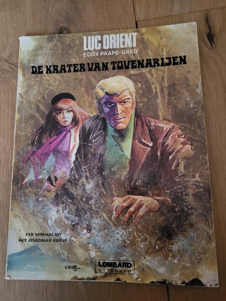 Luc Orient - 7. De krater van tovenarijen, Enlèvement ou Envoi, Une BD, Utilisé, Eddy Paape . Greg