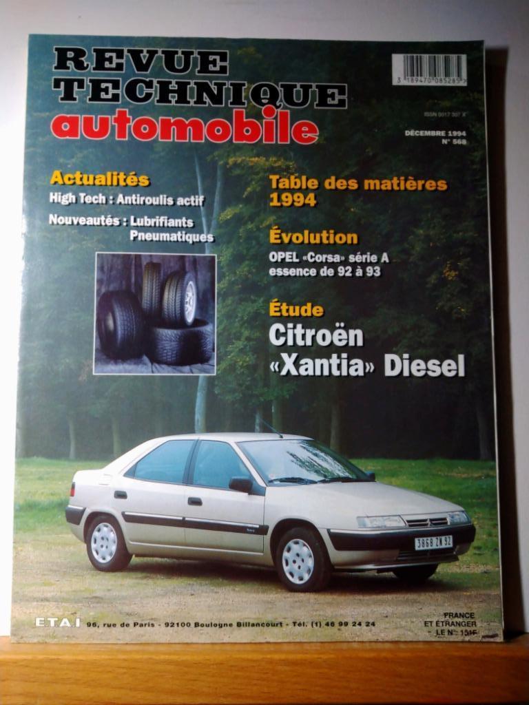 RTA - Citroën Xantia - Opel Corsa - n 568, Envoi