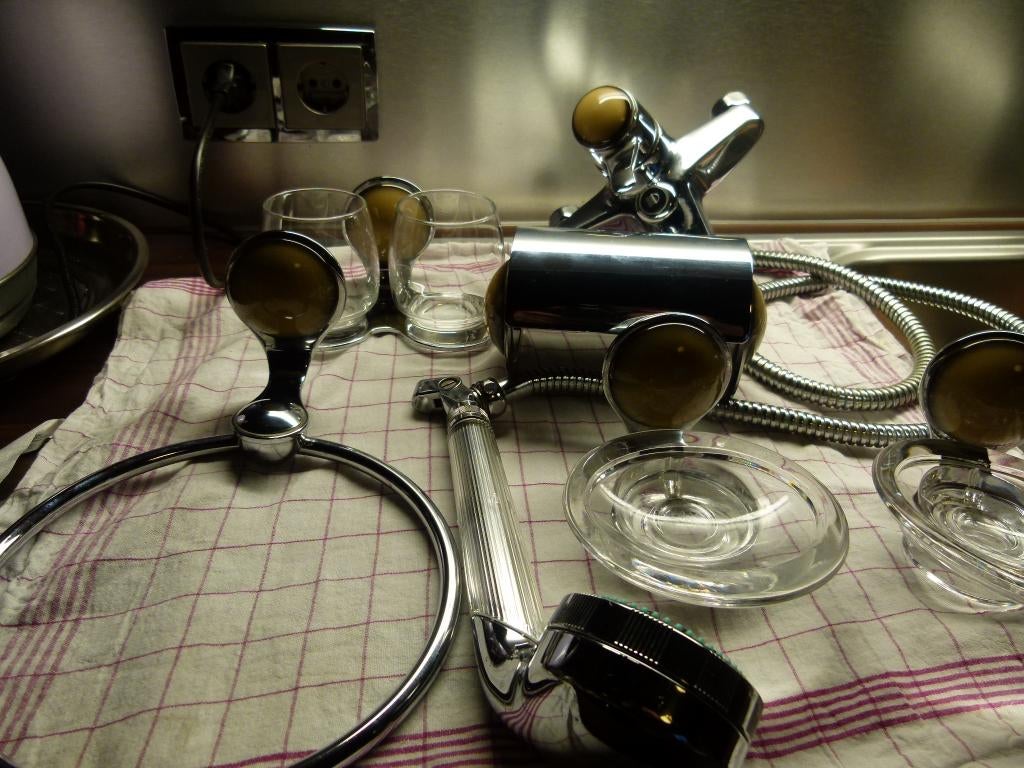 vintage Luigi Colani badkamer accessoires 70er, Enlèvement, Maison et Meubles