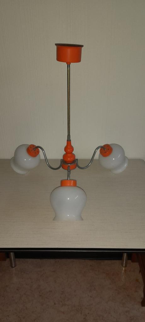 vintage plafondlamp, Ophalen, Gebruikt