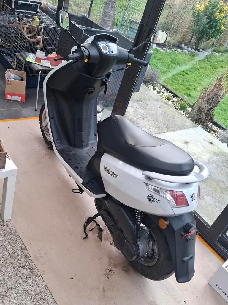 Cyclomoteur Peugeot Vivacity Jet-in Classe B, Vélos & Vélomoteurs, Scooters | Peugeot, 49 cm³, Comme neuf, Classe B (45 km/h)
