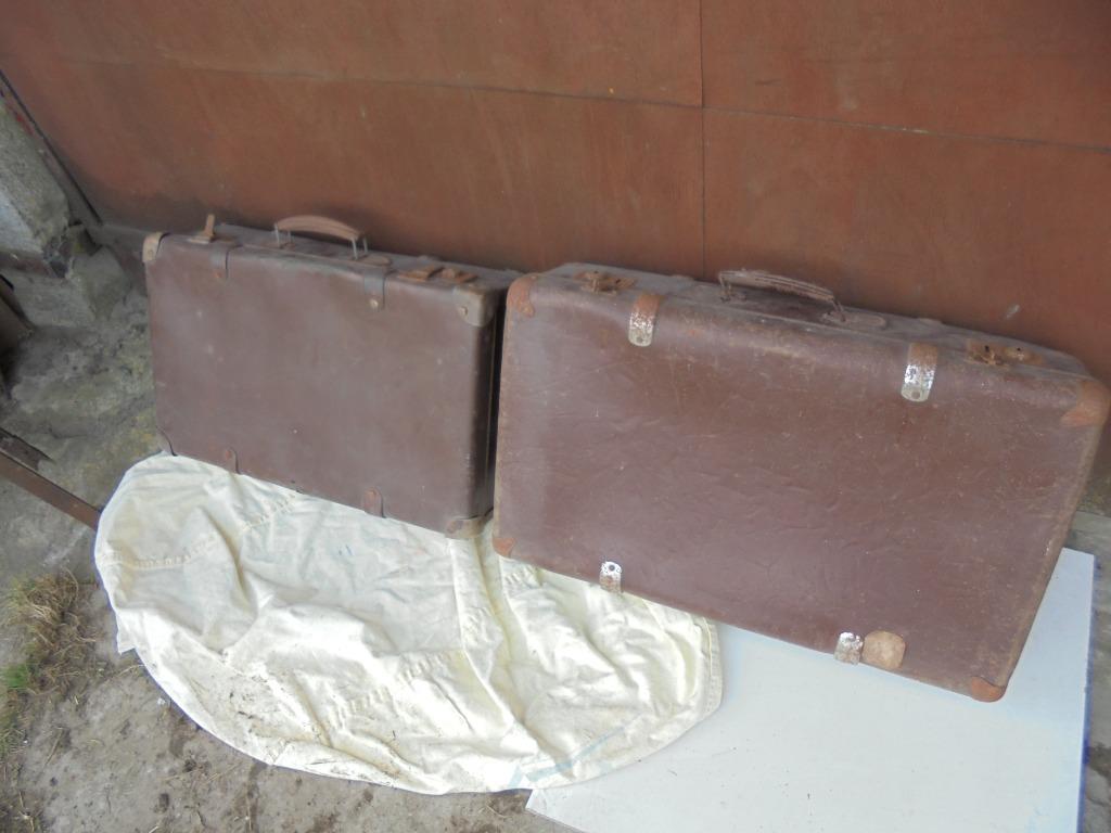 3 anciennes valises de voyage, Enlèvement, Utilisé