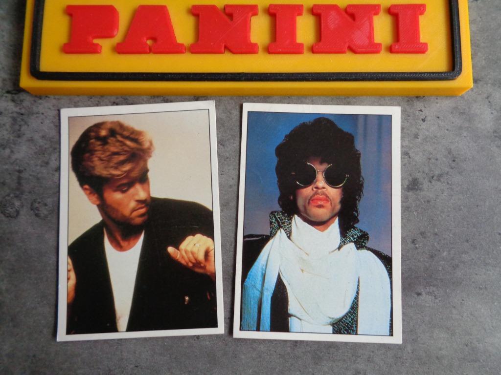PANINI STICKERS SALUT COLLECTION 1988 2X PRINCE G MICHAEL, Hobby en Vrije tijd, Stickers en Plaatjes, Verzenden