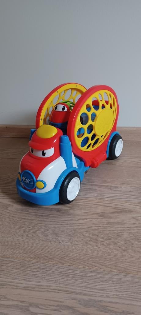 Oball Go Grippers Car Carrier - transporter incl. 1 auto, Kinderen en Baby's, Ophalen, Zo goed als nieuw