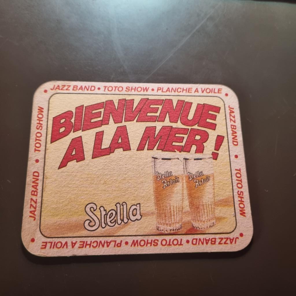 Sous Bock Stella Artois (modèle 65), Ophalen of Verzenden, Gebruikt, Viltje(s), Stella Artois