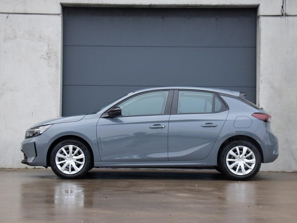 Opel Corsa 1.2 MT6 100PK|NIEUW|STOCK, Autos, Argent ou Gris, Achat, Boîte manuelle, Noir