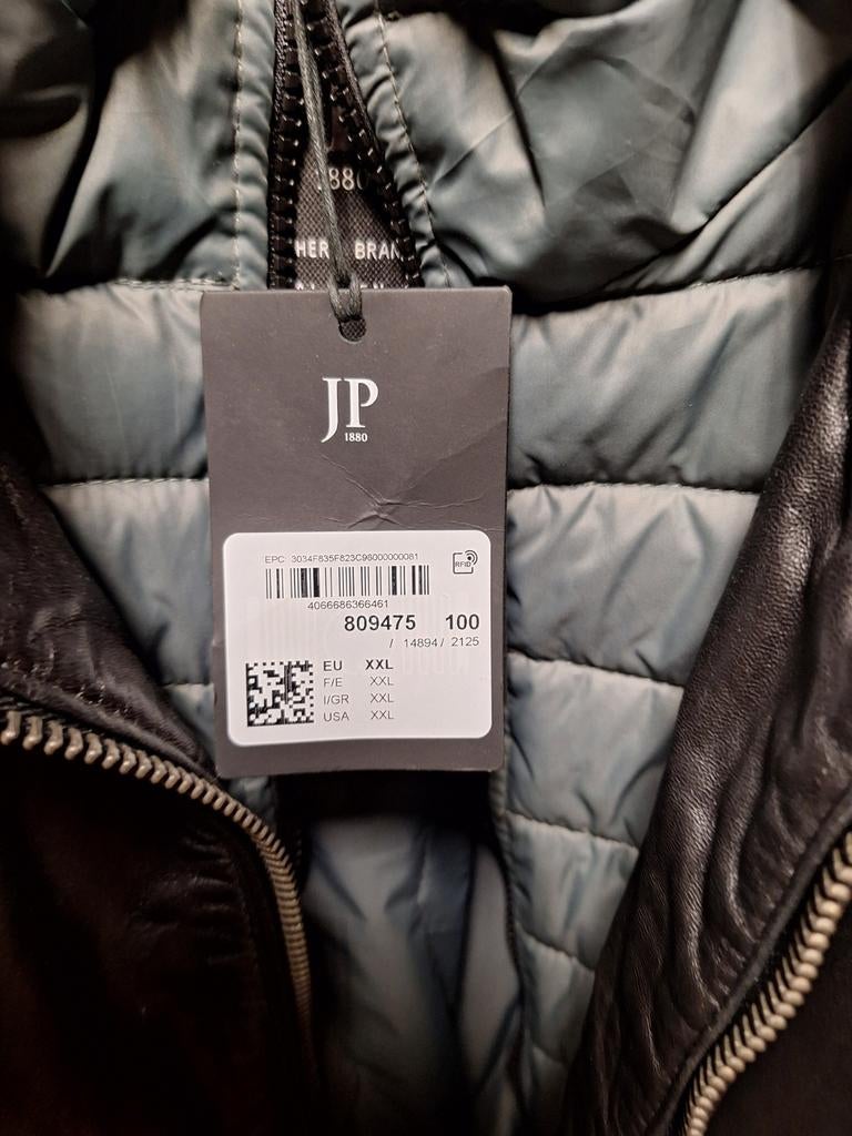 JP leren jas Nieuw, Enlèvement ou Envoi