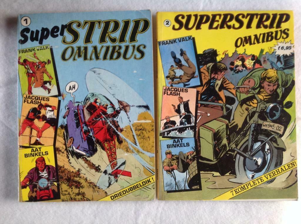 Superstrip Omnibus - nrs 1 en 2 - sc - 1984/1986, Meerdere stripboeken, Ophalen of Verzenden, Gelezen