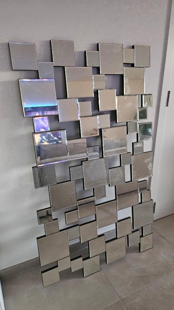 Grote rechthoekige decoratieve spiegel, 100 tot 150 cm, Nieuw, 125 cm of meer, Ophalen of Verzenden